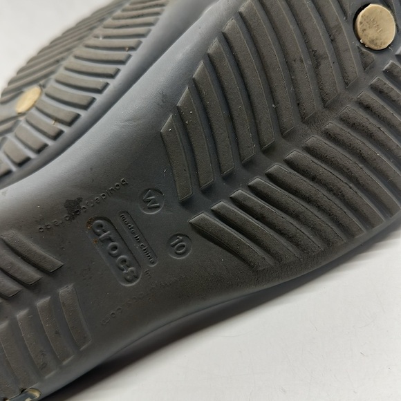 Crocs Sexi Serena Sandals Leopard Flip Flop Thong Slingback Flat Shoes Womens 10 - Picture 9 of 9